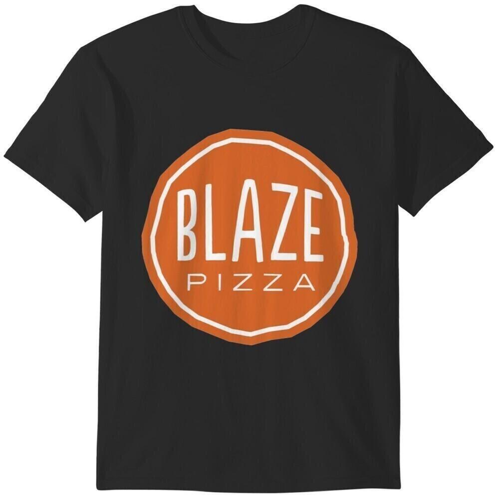 Blaze Pizza Brand Logo Foodie Streetwear Graphic T-Shirt